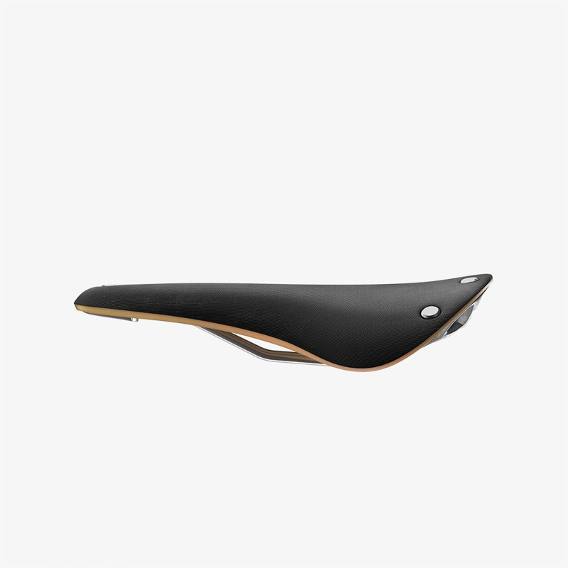 Brooks C17 Cambium Organic Saddle in Black/Natural-3